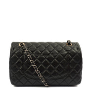 Picture of Chanel Shoulder Bag Valentines Single Flap - Medium in Black, Lambskin Leather