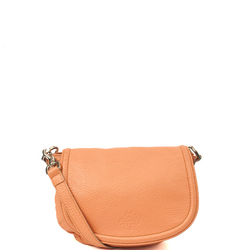 Picture of Mulberry Satchel Effie Satchel in Coral Orange, Calfskin Leather