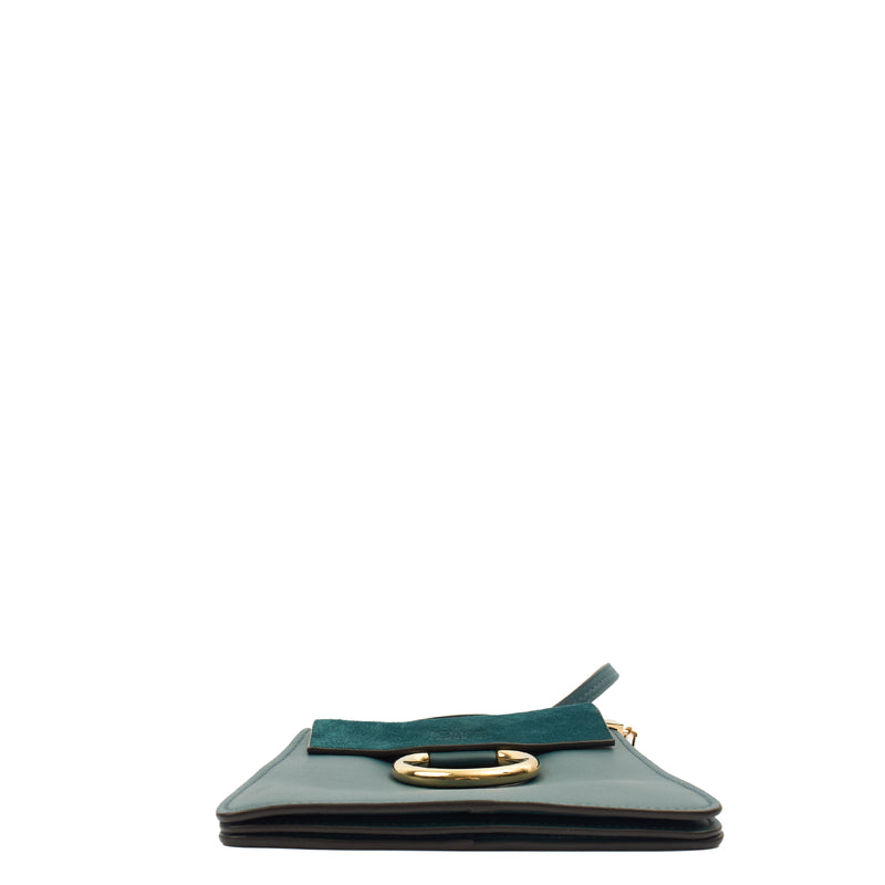 Picture of Chloe Cross Body Faye Day - Mini in Green, Calfskin Leather