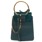 Picture of Chloe Cross Body Faye Day - Mini in Green, Calfskin Leather
