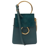 Picture of Chloe Cross Body Faye Day - Mini in Green, Calfskin Leather