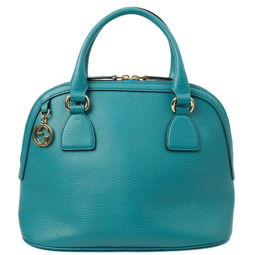 Picture of Gucci Satchel Dome Satchel - Small in Blue, Leather