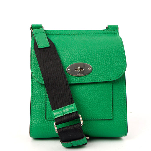 Picture of Mulberry Cross Body Antony - Small in Lawn Green, Leather