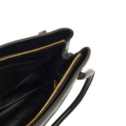 Picture of Chanel Tote Vintage Shoulder Bag in Black, Lambskin Leather