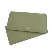 Picture of Christian Dior Cross Body Lady Dior Pouch in Green, Leather