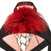 Picture of Fendi Monster Backpack in Black, Fabric