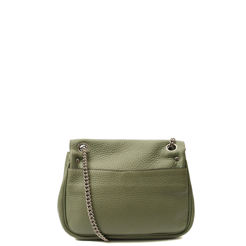 Picture of Mulberry Cross Body Darley Shoulder Bag  in Cambridge Green, Leather