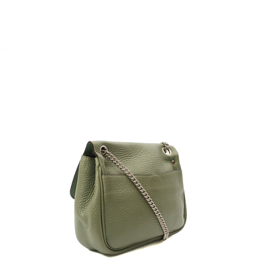 Picture of Mulberry Cross Body Darley Shoulder Bag  in Cambridge Green, Leather