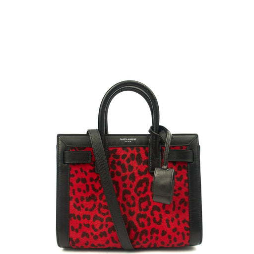 Picture of Saint Laurent Tote Sac de Jour Nano in Black, Calfskin Leather