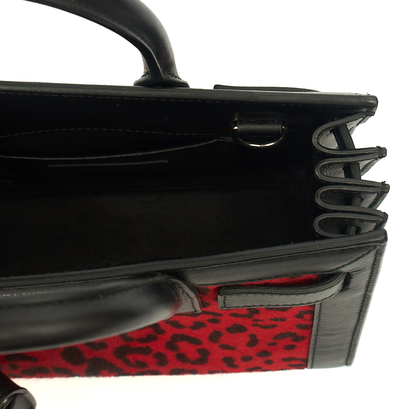 Picture of Saint Laurent Tote Sac de Jour Nano in Black, Calfskin Leather