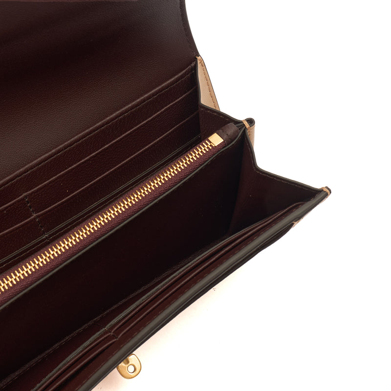 Picture of Mulberry Purse Darley Wallet - Medium in Maple, Leather