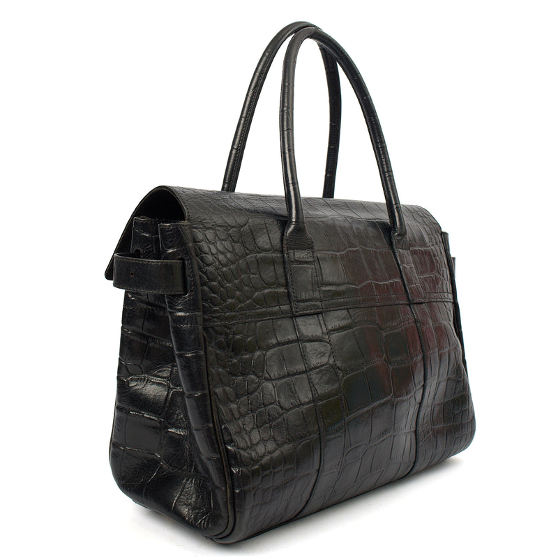 Picture of Mulberry Top Handle Bayswater Heritage in Black, Leather