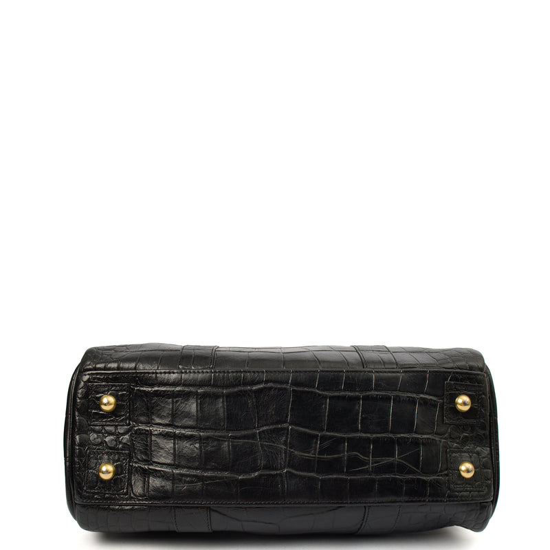 Picture of Mulberry Top Handle Bayswater Heritage in Black, Leather