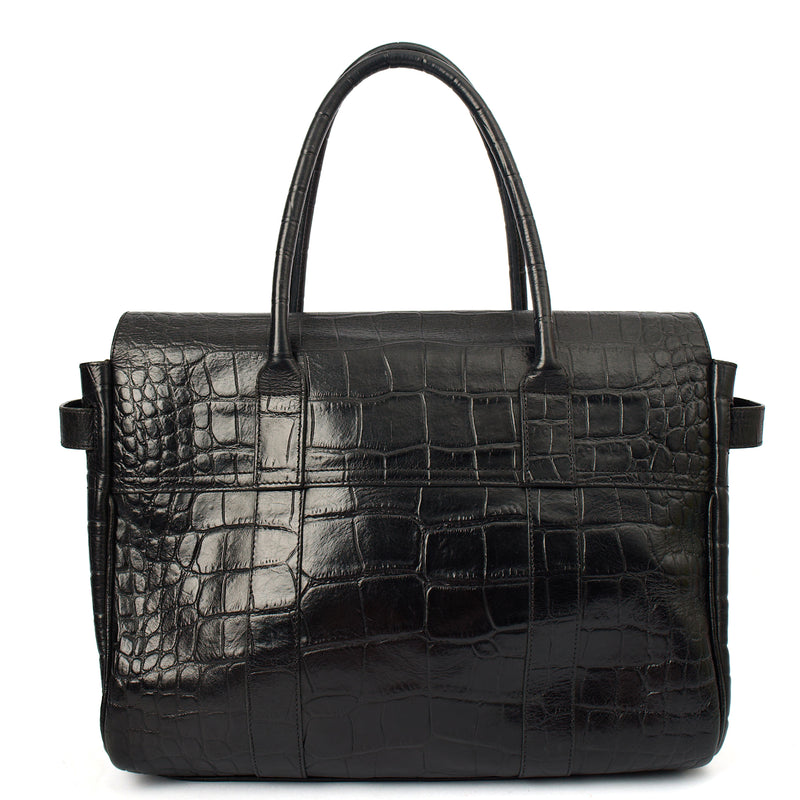 Picture of Mulberry Top Handle Bayswater Heritage in Black, Leather