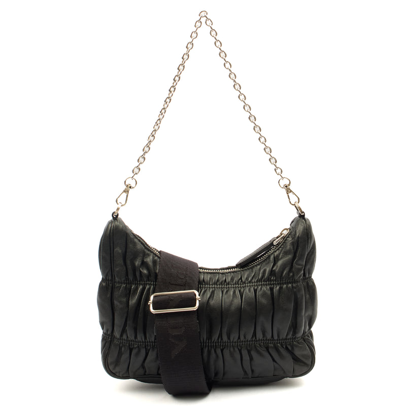 Picture of Prada Cross Body Re-Edition Quilted Crossbody in Black, Calfskin