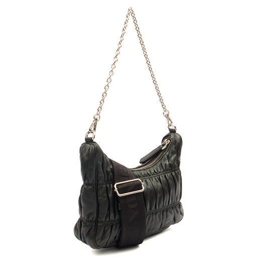 Picture of Prada Cross Body Re-Edition Quilted Crossbody in Black, Calfskin