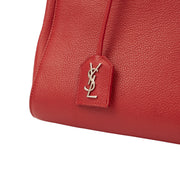 Picture of Saint Laurent Tote Cabas - Small in Red, Calfskin Leather