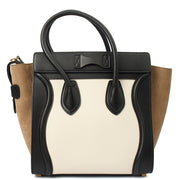 Picture of Celine Top Handle Luggage - Micro in Bi Colour, Leather