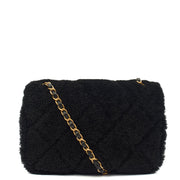 Picture of Chanel Shoulder Bag Flap Bag in Black, Canvas