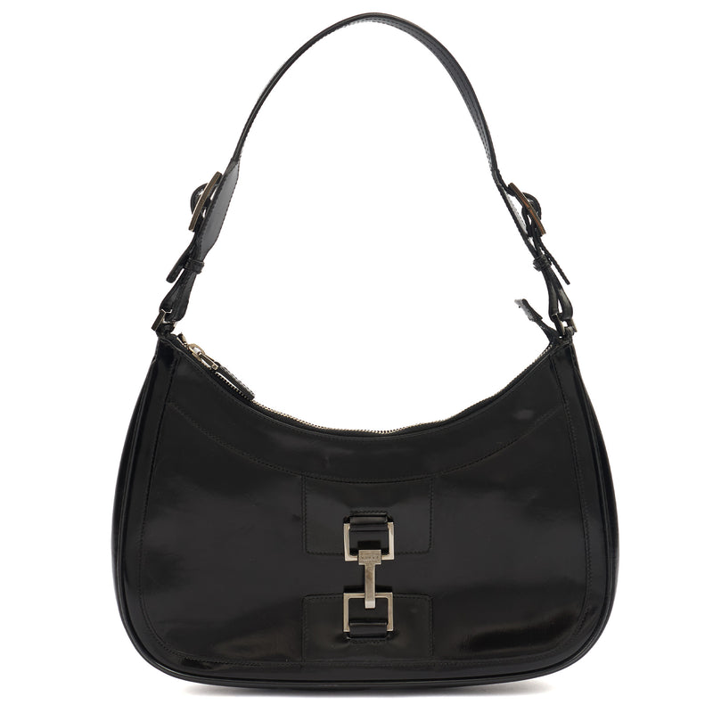 Picture of Gucci Shoulder Bag Jackie in Black, Patent Leather