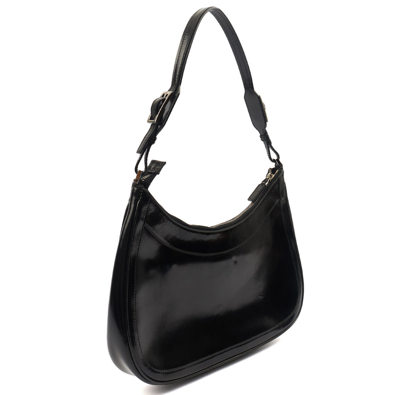 Picture of Gucci Shoulder Bag Jackie in Black, Patent Leather