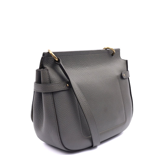 Picture of Mulberry Cross Body Amberley in Mole Grey, Leather