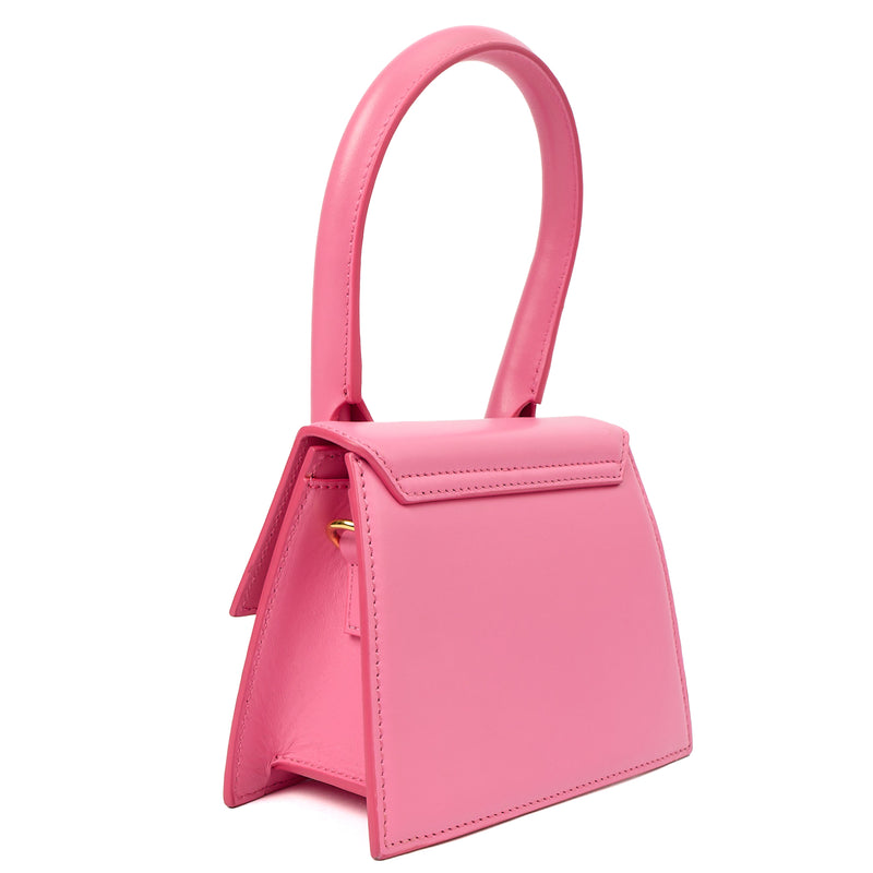 Picture of Jacquemus Cross Body Le Chiquito - Medium in Pink, Leather