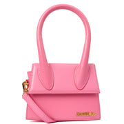 Picture of Jacquemus Cross Body Le Chiquito - Medium in Pink, Leather