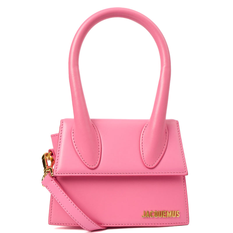 Picture of Jacquemus Cross Body Le Chiquito - Medium in Pink, Leather