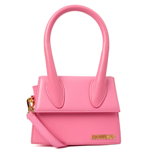 Picture of Jacquemus Cross Body Le Chiquito - Medium in Pink, Leather