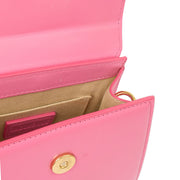 Picture of Jacquemus Cross Body Le Chiquito - Medium in Pink, Leather