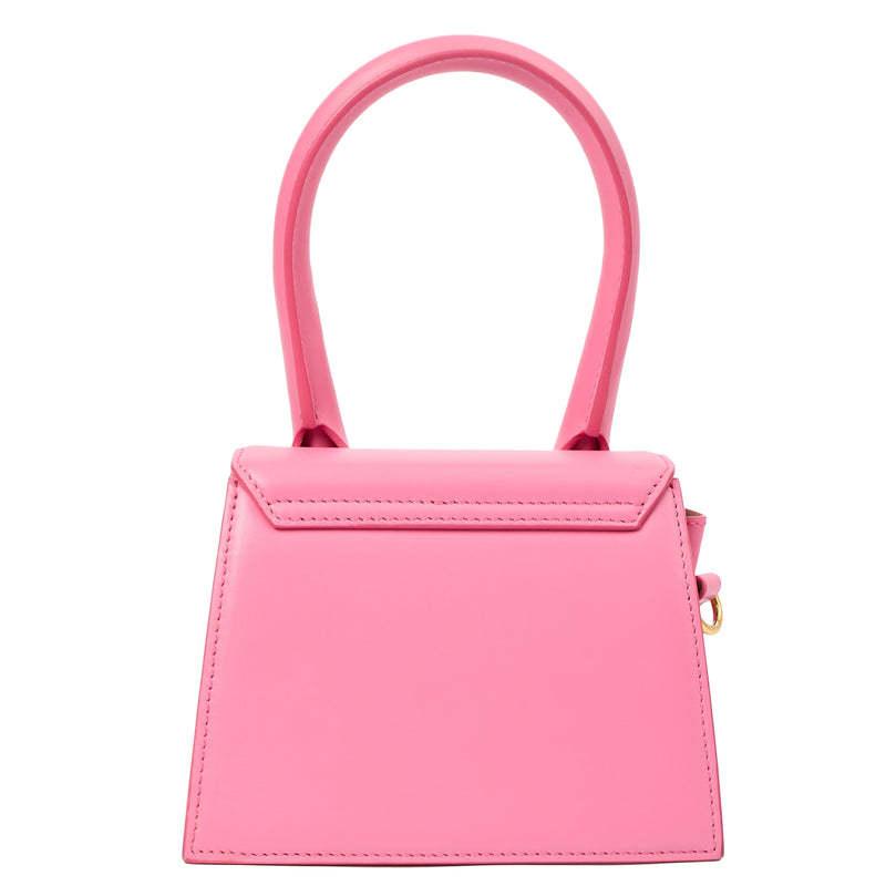 Picture of Jacquemus Cross Body Le Chiquito - Medium in Pink, Leather