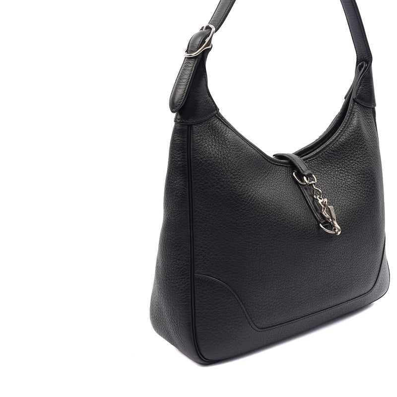 Picture of Hermes Tote Trim  in Black, Togo Leather