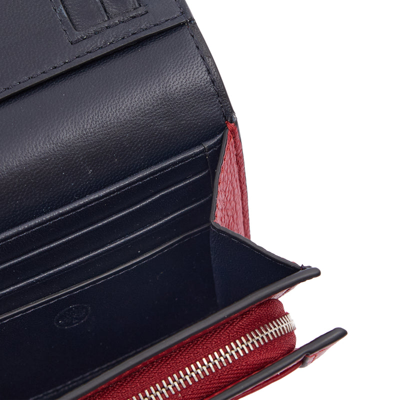 Picture of Mulberry Wallet Wallet in Scarlett, Calfskin Leather