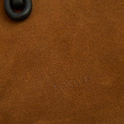 Picture of Loewe Backpack Flamenco in Brown, Suede