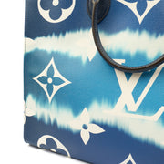 Picture of Louis Vuitton Tote On The Go GM in Blue, Leather