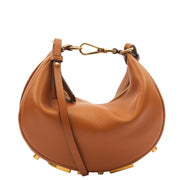 Picture of Fendi Cross Body Fendigraphy Small in Brown, Leather