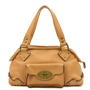 Picture of Mulberry Tote Vintage Tote  in Neutral, Calfskin Leather