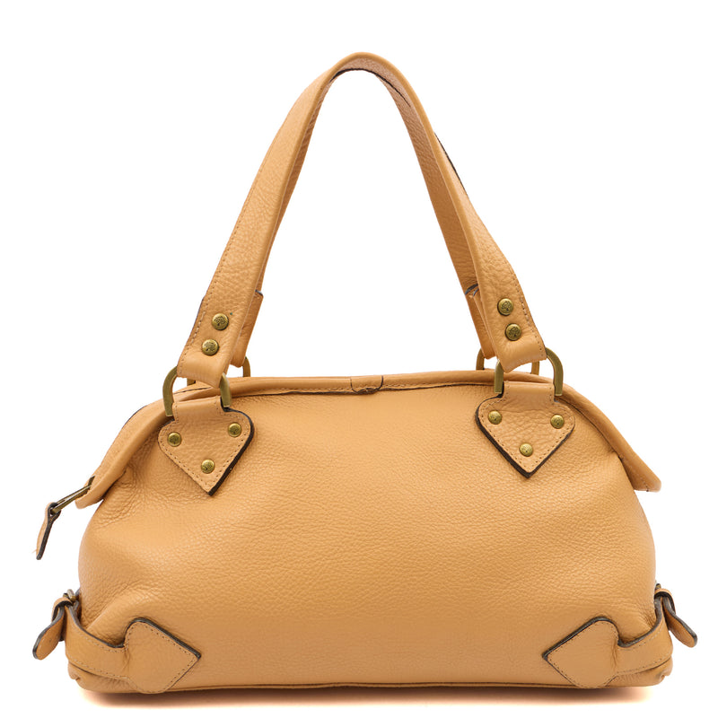 Picture of Mulberry Tote Vintage Tote  in Neutral, Calfskin Leather