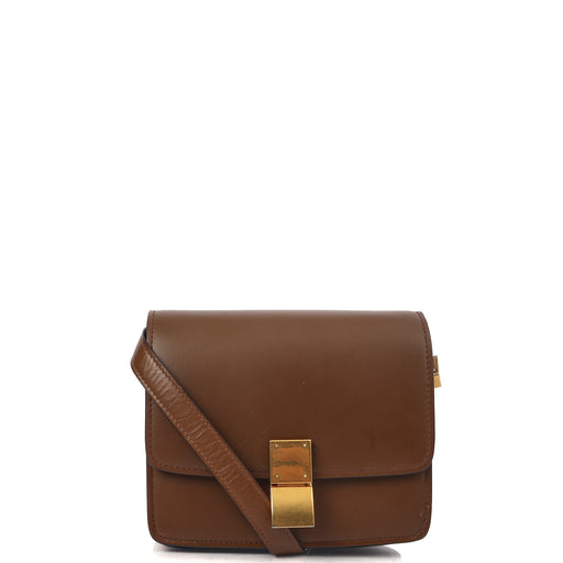 Picture of Celine Shoulder Bag Box Bag - Medium in Brown, Leather