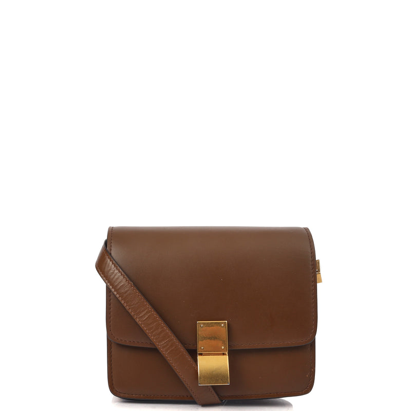 Picture of Celine Shoulder Bag Box Bag - Medium in Brown, Leather