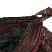 Picture of Burberry Tote Shoulder Bag in Burgandy, Leather