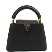 Picture of Louis Vuitton Mini Bag Capucines Mini in Black, Taurillon Leather