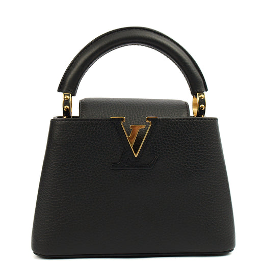 Picture of Louis Vuitton Mini Bag Capucines Mini in Black, Taurillon Leather