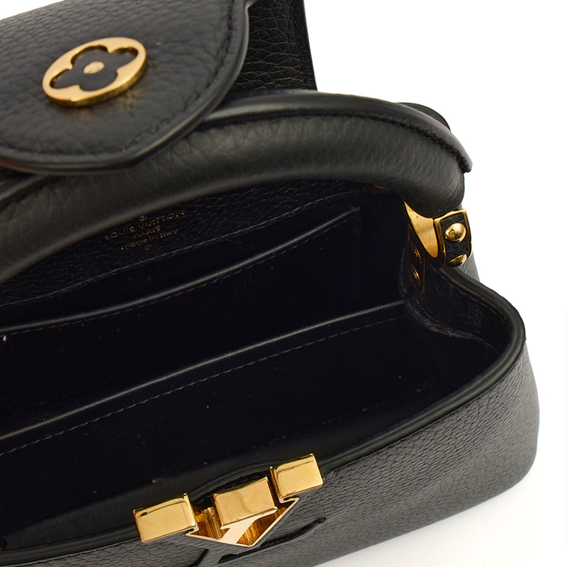 Picture of Louis Vuitton Mini Bag Capucines Mini in Black, Taurillon Leather