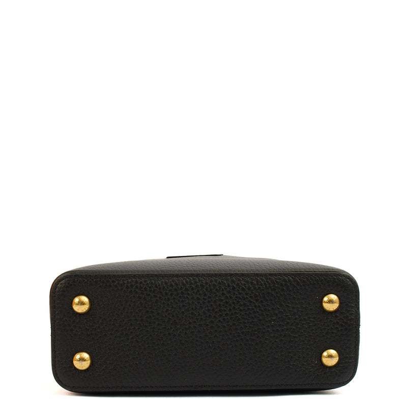 Picture of Louis Vuitton Mini Bag Capucines Mini in Black, Taurillon Leather