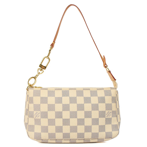 Picture of Louis Vuitton Shoulder Bag Pochette in Damier Azur, Canvas