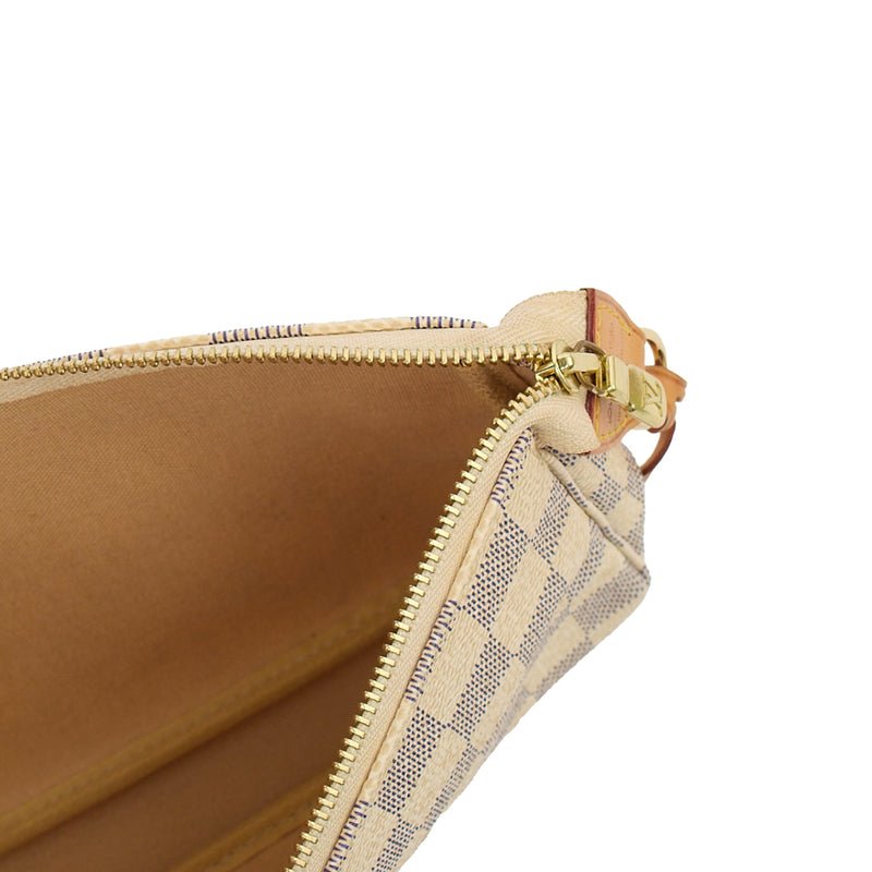 Picture of Louis Vuitton Shoulder Bag Pochette in Damier Azur, Canvas