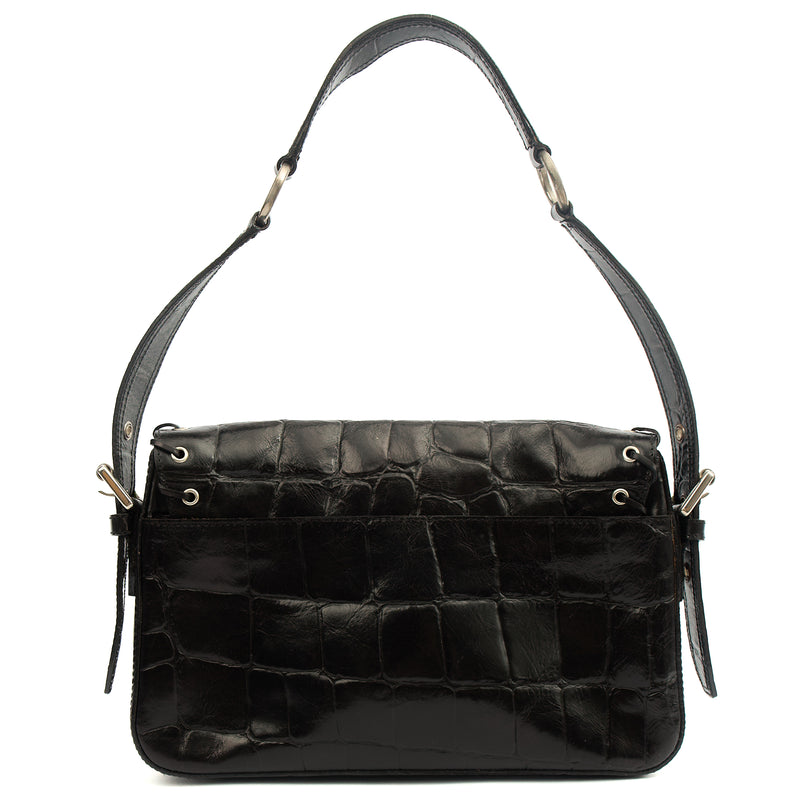 Picture of Mulberry Shoulder Bag Vintage Shoulder Bag in Black, Exotic Effect Leather