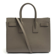 Picture of Saint Laurent Tote Sac de Jour in Grey, Calfskin Leather